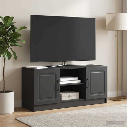 TV Cabinet Black 102 x 34.5 x 47 cm Engineered Wood