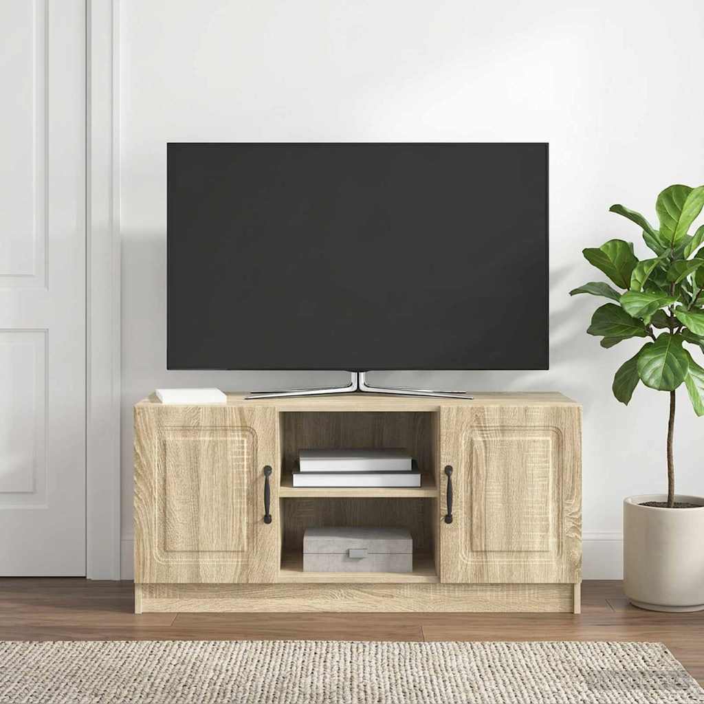 TV Cabinet Sonoma Oak 102 x 34.5 x 47 cm Engineered Wood