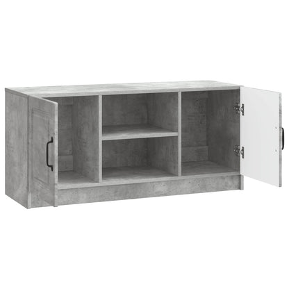 TV Cabinet Concrete Grey 102 x 34.5 x 47 cm Engineered Wood
