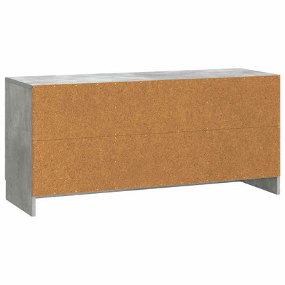 TV Cabinet Concrete Grey 102 x 34.5 x 47 cm Engineered Wood