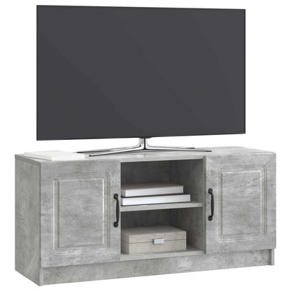 TV Cabinet Concrete Grey 102 x 34.5 x 47 cm Engineered Wood