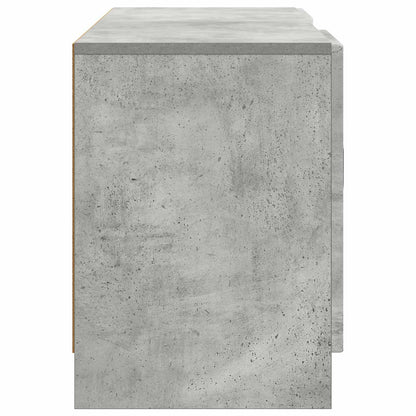 TV Cabinet Concrete Grey 102 x 34.5 x 47 cm Engineered Wood