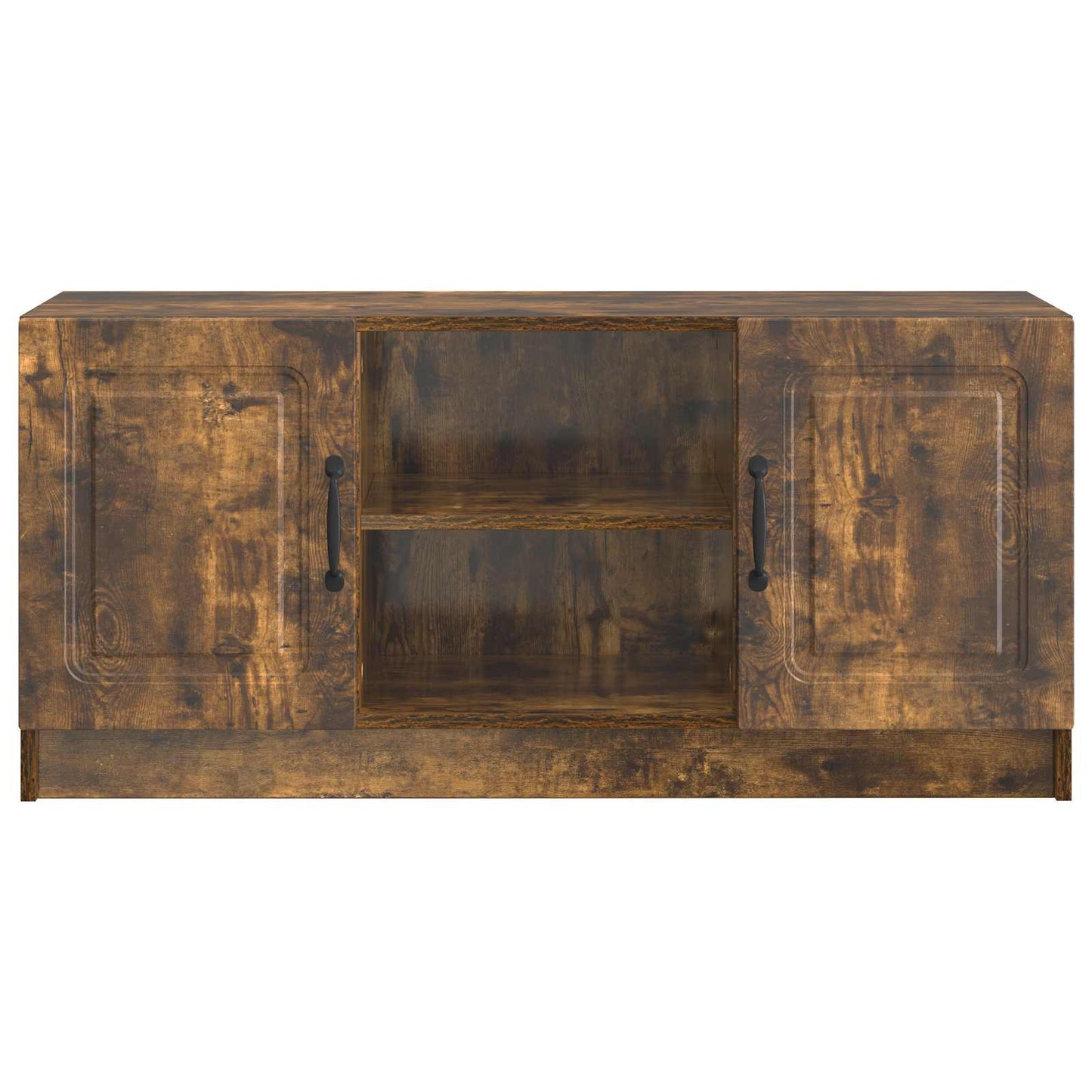 TV Cabinet Smoked Oak 102 x 34.5 x 47 cm Engineered Wood