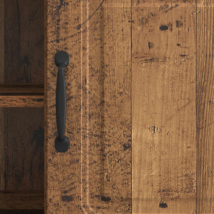 TV Cabinet Old Wood 102 x 34.5 x 47 cm Engineered Wood