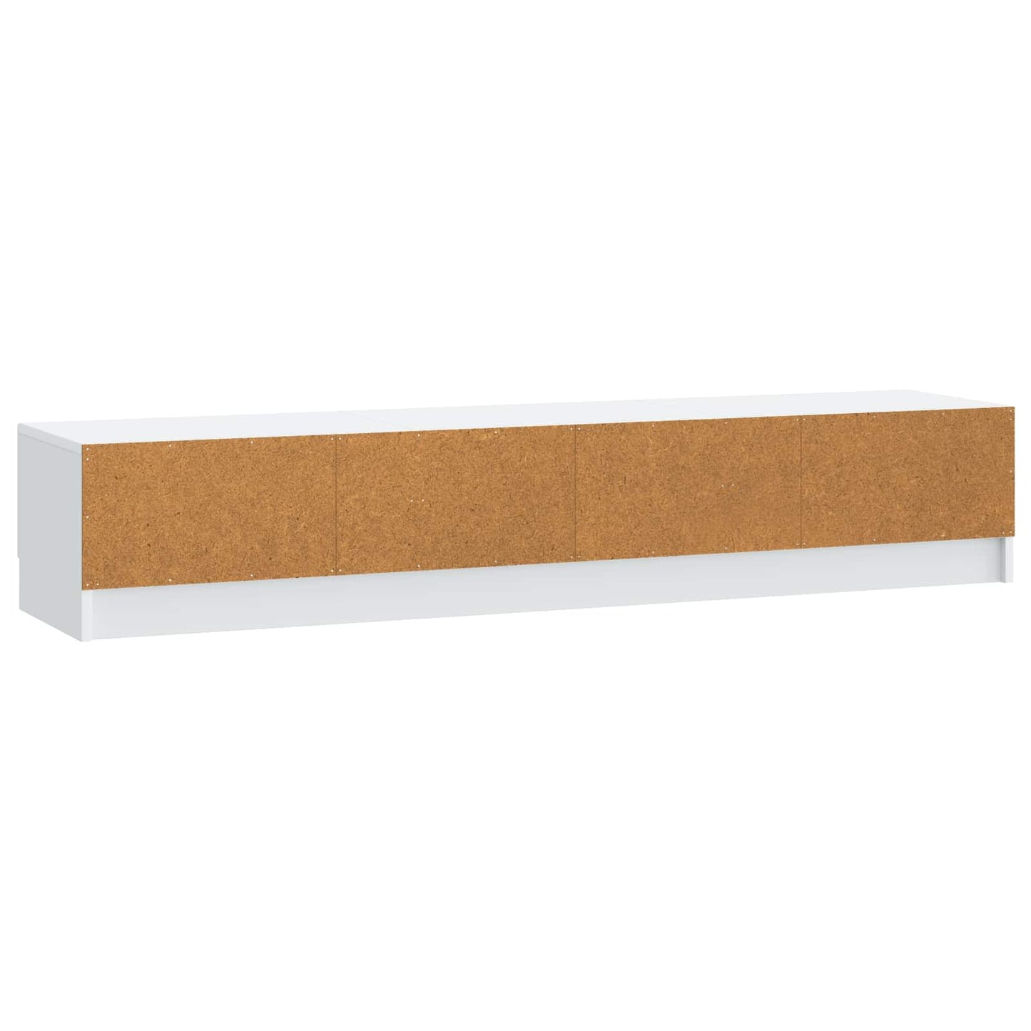 TV Cabinet with Drawer White 147 x 34.5 x 27 cm Engineered Wood