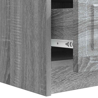 TV Cabinet 147 x 34.5 x 27 cm Grey Sonoma Engineered Wood