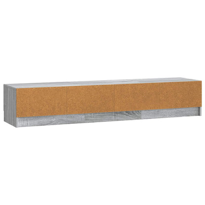 TV Cabinet 147 x 34.5 x 27 cm Grey Sonoma Engineered Wood