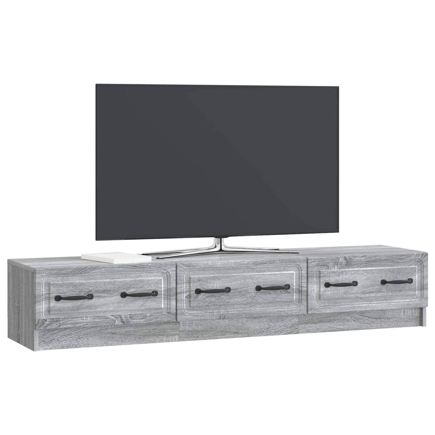 TV Cabinet 147 x 34.5 x 27 cm Grey Sonoma Engineered Wood