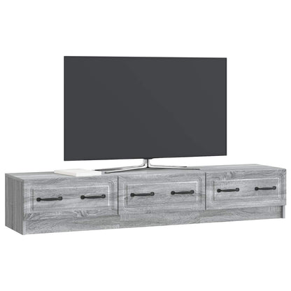 TV Cabinet 147 x 34.5 x 27 cm Grey Sonoma Engineered Wood