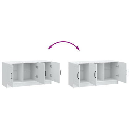 TV Cabinet White 99 x 34.5 x 47 cm Engineered Wood