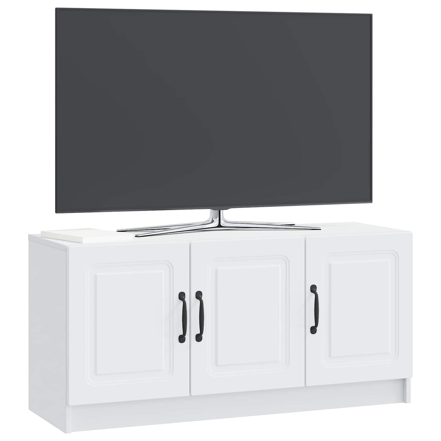 TV Cabinet White 99 x 34.5 x 47 cm Engineered Wood