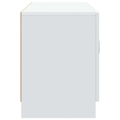TV Cabinet White 99 x 34.5 x 47 cm Engineered Wood