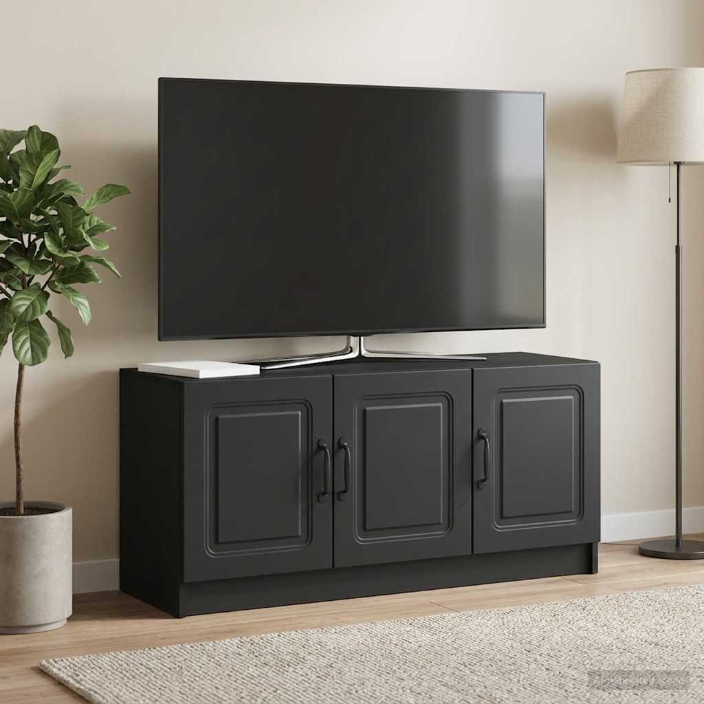 TV Cabinet Black 99 x 34.5 x 47 cm Engineered Wood