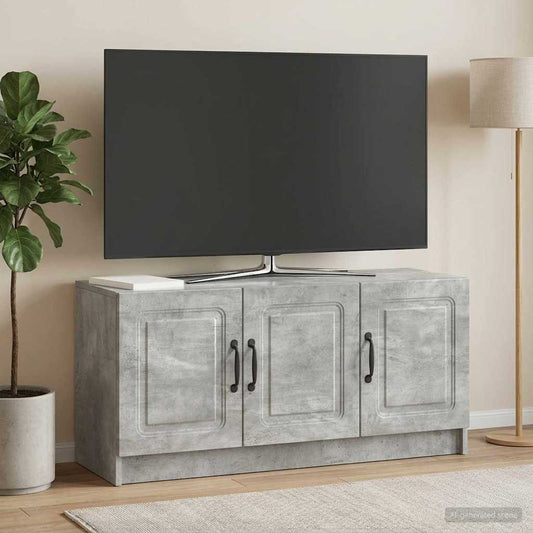 TV Cabinet Concrete Grey 99 x 34.5 x 47 cm Engineered Wood
