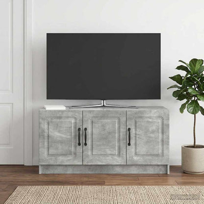 TV Cabinet Concrete Grey 99 x 34.5 x 47 cm Engineered Wood