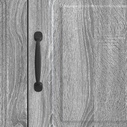 TV Cabinet Grey Sonoma 99 x 34.5 x 47 cm Engineered Wood