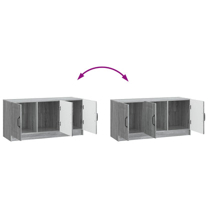 TV Cabinet Grey Sonoma 99 x 34.5 x 47 cm Engineered Wood