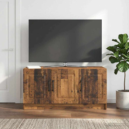 TV Cabinet Old Wood 99 x 34.5 x 47 cm Engineered Wood