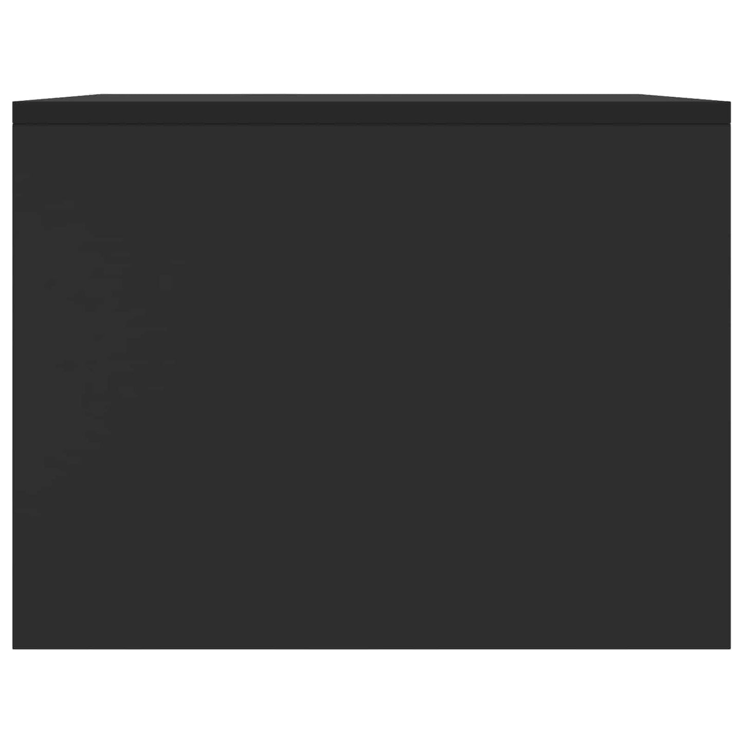 Coffee Table Black 90 x 50 x 37 cm Engineered Wood