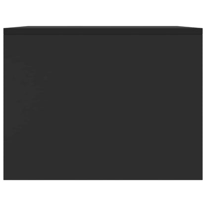 Coffee Table Black 90 x 50 x 37 cm Engineered Wood
