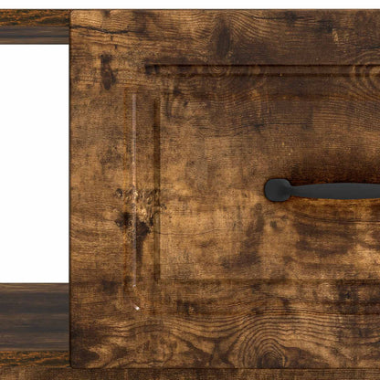 Coffee Table Smoked Oak 90 x 50 x 37 cm Engineered Wood