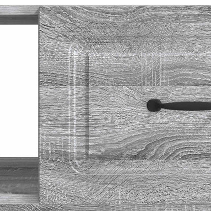 Coffee Table Grey Sonoma 90 x 50 x 37 cm Engineered Wood