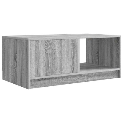 Coffee Table Grey Sonoma 90 x 50 x 37 cm Engineered Wood