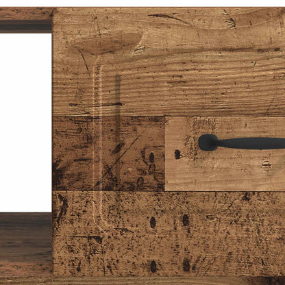 Coffee Table Old Wood 90 x 50 x 37 cm Engineered Wood