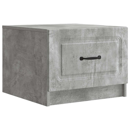 Coffee Table Concrete Grey 49 x 50 x 37 cm Engineered Wood