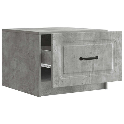 Coffee Table Concrete Grey 49 x 50 x 37 cm Engineered Wood