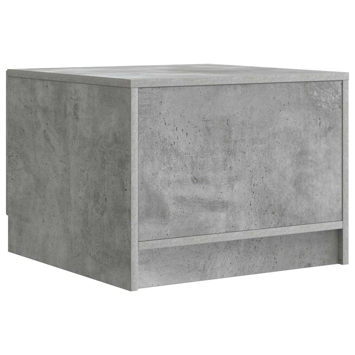 Coffee Table Concrete Grey 49 x 50 x 37 cm Engineered Wood