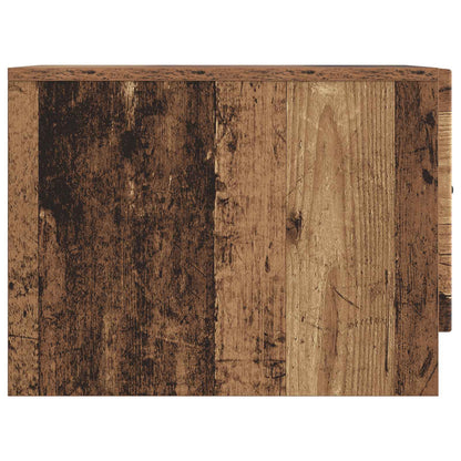 Coffee Table Old Wood 49 x 50 x 37 cm Engineered Wood
