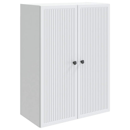 Wall-Mounted Cabinet White 66 x 34.5 x 90 cm Engineered Wood