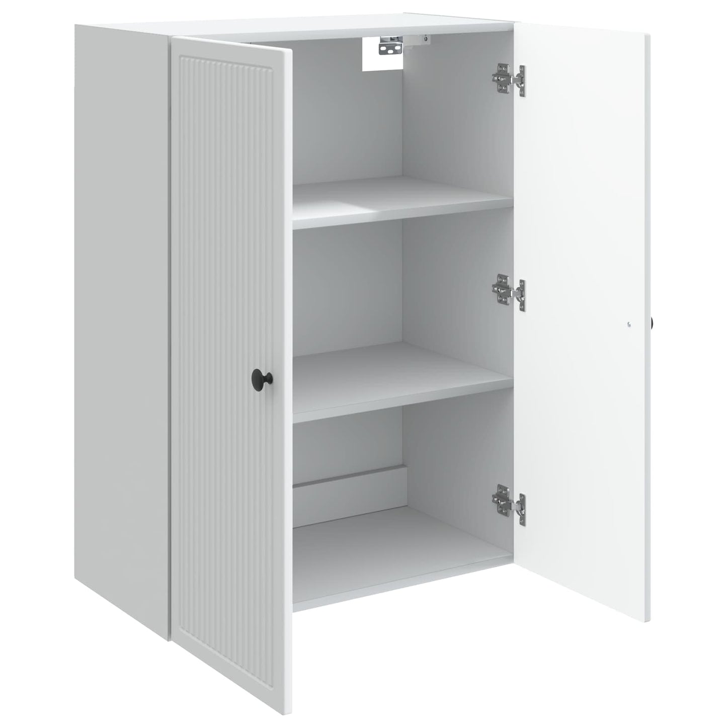 Wall-Mounted Cabinet White 66 x 34.5 x 90 cm Engineered Wood