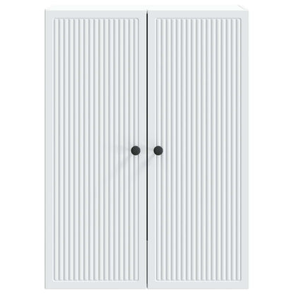 Wall-Mounted Cabinet White 66 x 34.5 x 90 cm Engineered Wood