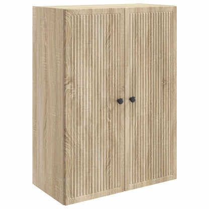Wall-Mounted Cabinet Sonoma Oak 66 x 34.5 x 90 cm