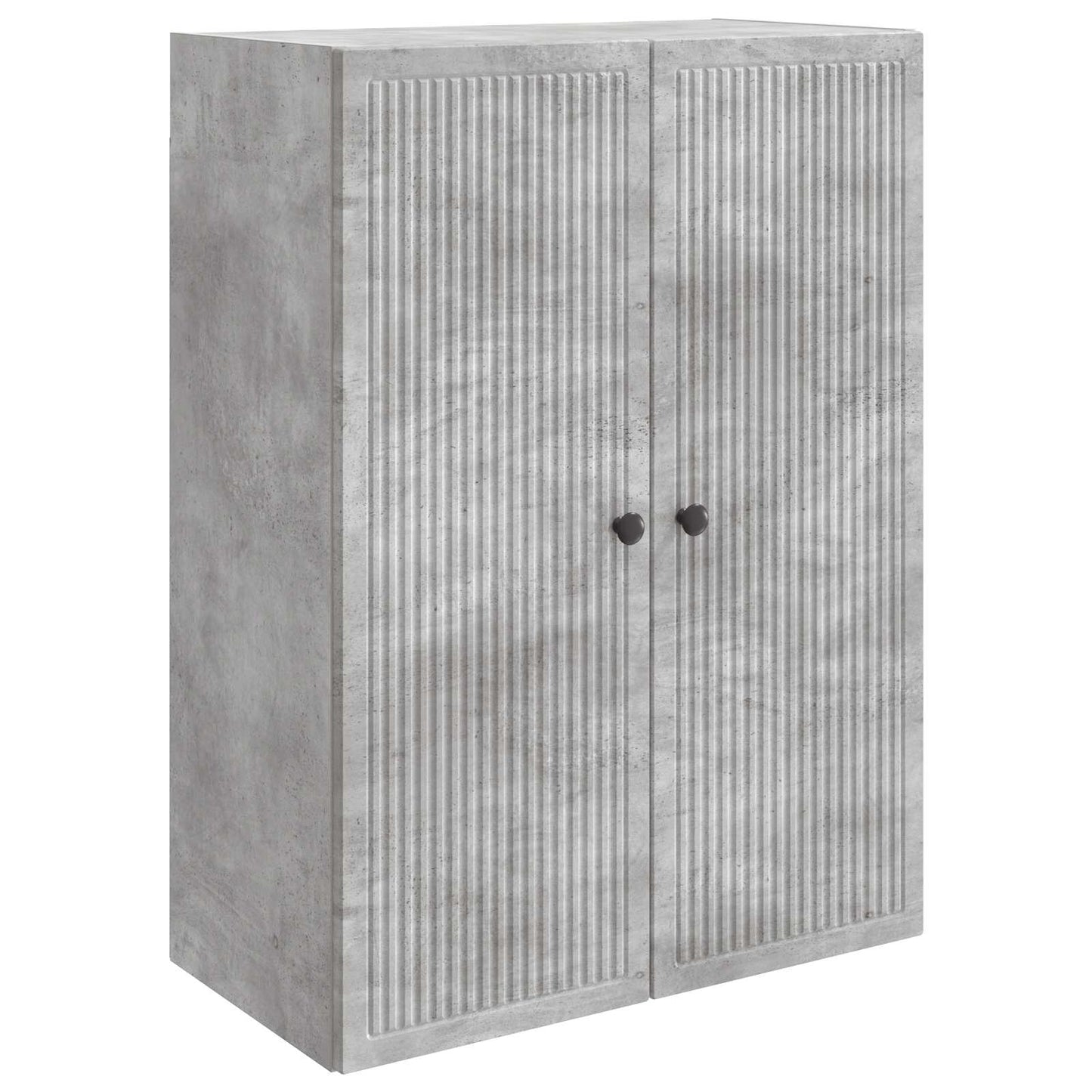 Wall-Mounted Cabinet Concrete Grey 66 x 34.5 x 90 cm