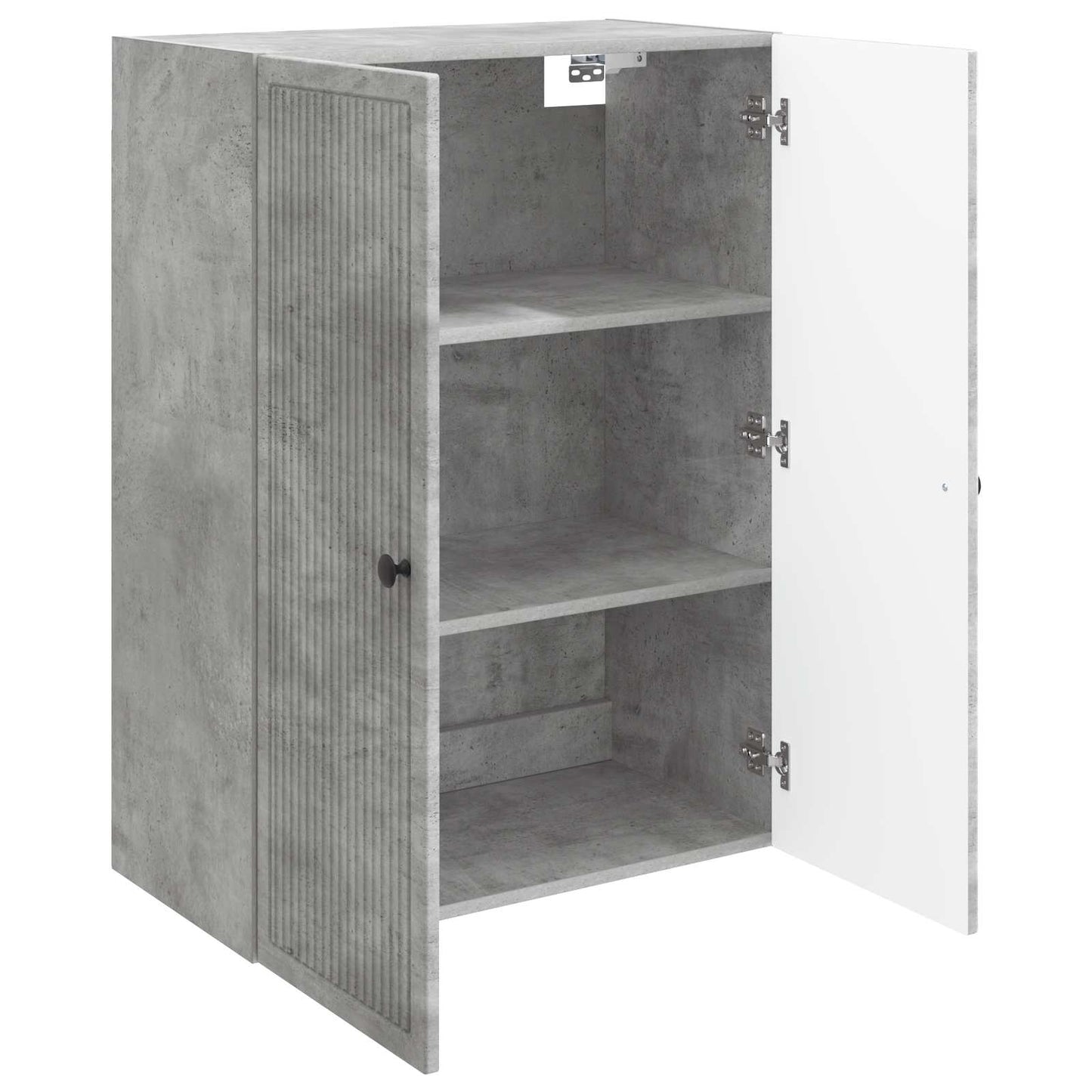 Wall-Mounted Cabinet Concrete Grey 66 x 34.5 x 90 cm