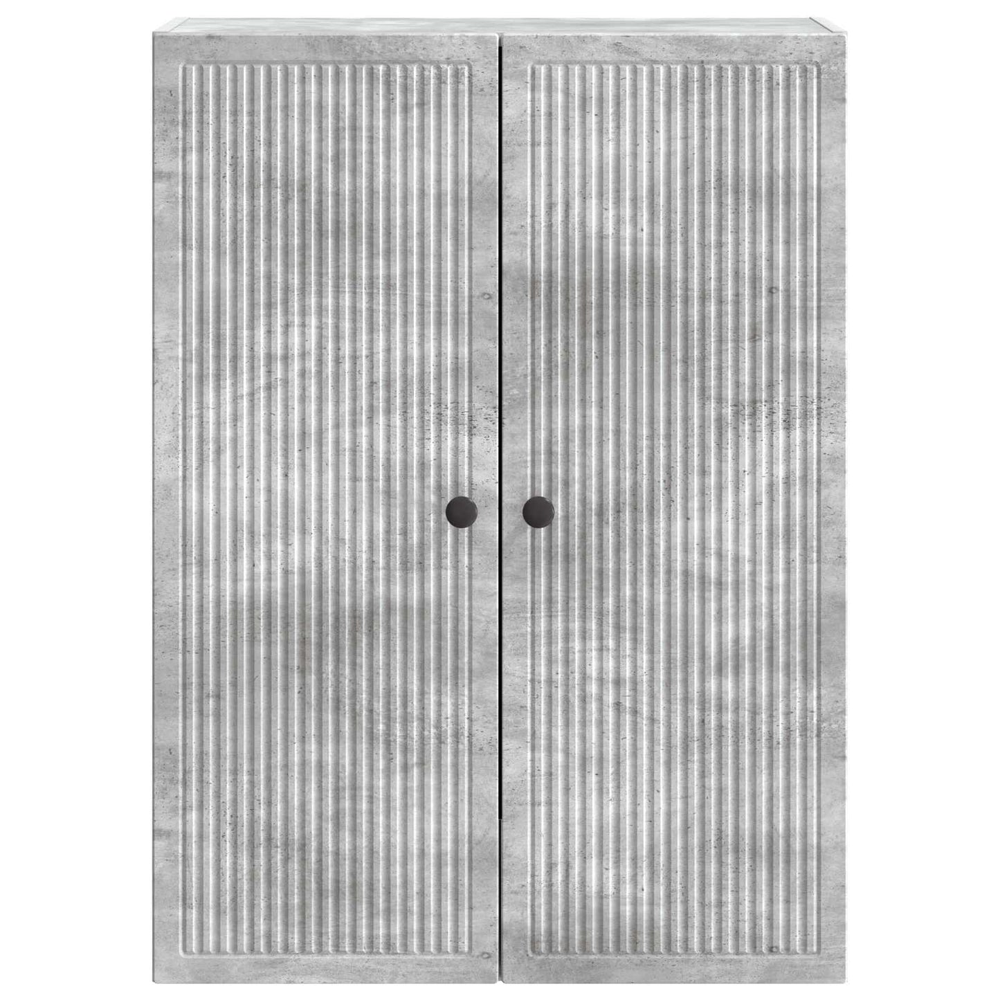 Wall-Mounted Cabinet Concrete Grey 66 x 34.5 x 90 cm