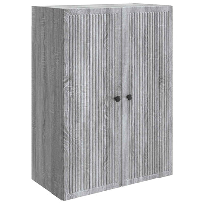 Wall-Mounted Cabinet Grey Sonoma 66 x 34.5 x 90 cm