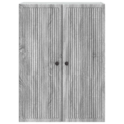 Wall-Mounted Cabinet Grey Sonoma 66 x 34.5 x 90 cm