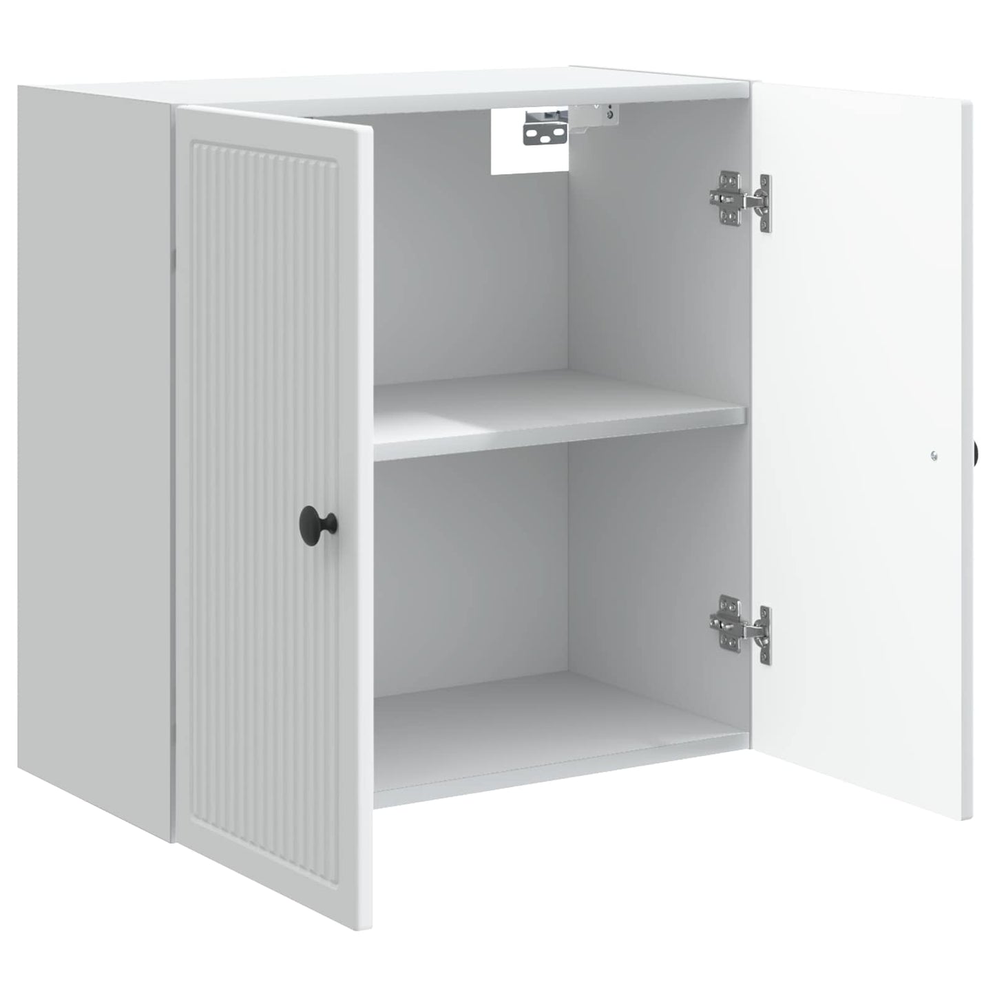 Wall-Mounted Cabinet White 59 x 31 x 60 cm Engineered Wood