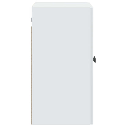Wall-Mounted Cabinet White 59 x 31 x 60 cm Engineered Wood