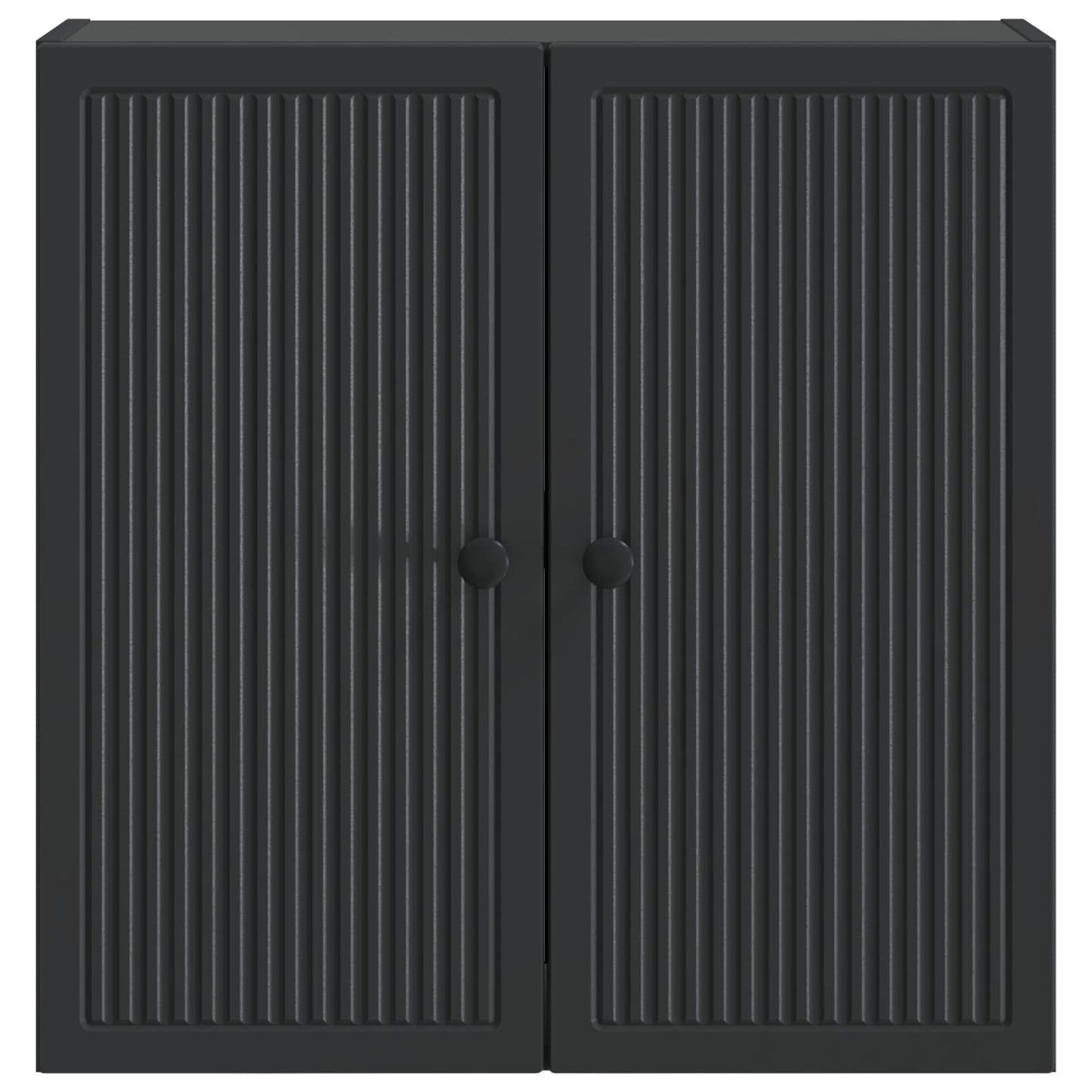 Wall-Mounted Cabinet Black 59 x 31 x 60 cm Engineered Wood