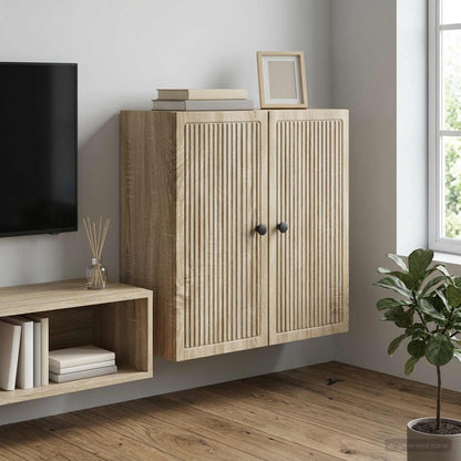 Wall-Mounted Cabinet Sonoma Oak 59 x 31 x 60 cm Engineered Wood