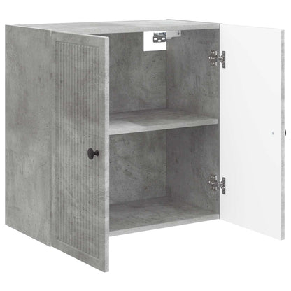 Wall-Mounted Cabinet Concrete Grey 59 x 31 x 60 cm