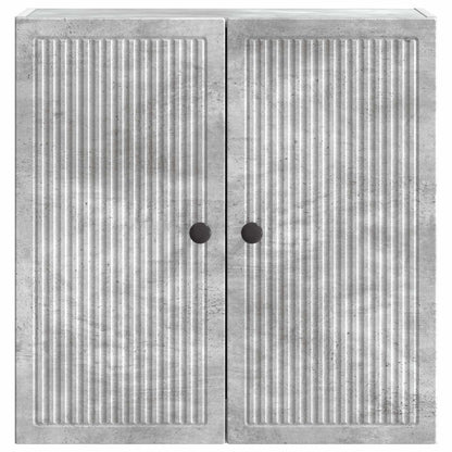 Wall-Mounted Cabinet Concrete Grey 59 x 31 x 60 cm