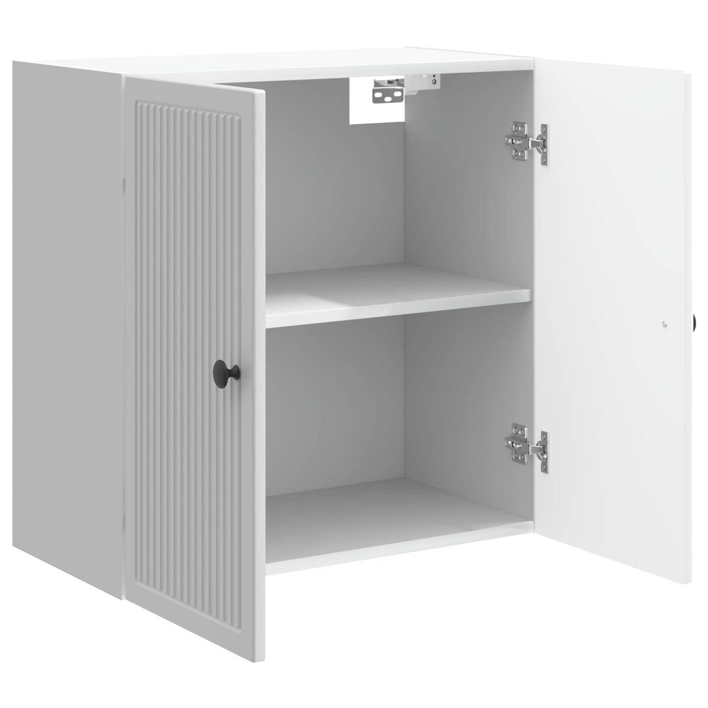 Wall-Mounted Cabinet High Gloss White 59 x 31 x 60 cm