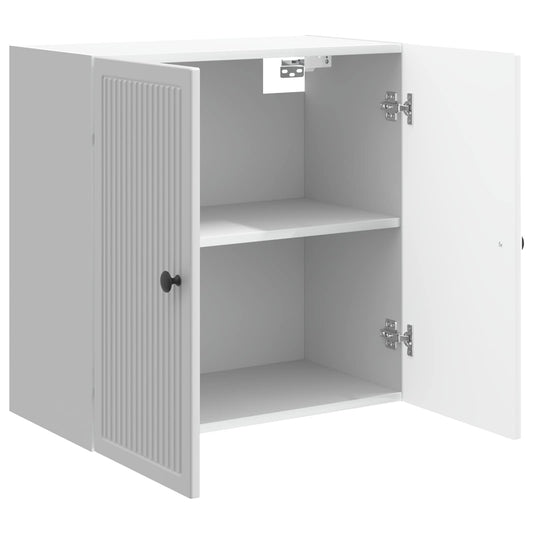 Wall-Mounted Cabinet High Gloss White 59 x 31 x 60 cm