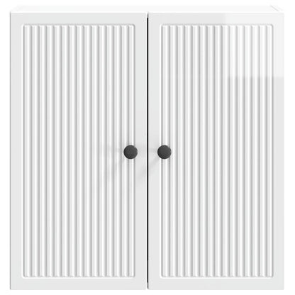 Wall-Mounted Cabinet High Gloss White 59 x 31 x 60 cm